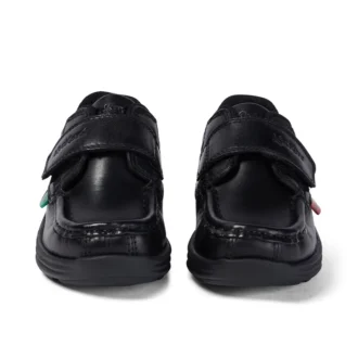 Reasan Strap voor babyjongens, leer, zwart