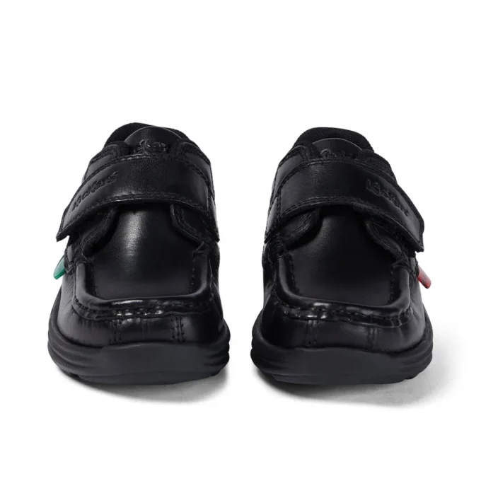 Reasan Strap voor babyjongens, leer, zwart