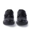 Reasan Strap voor jongens, zwart leer