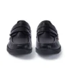 Reasan Strap voor volwassen heren, leer, zwart