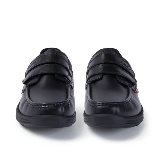 Reasan Strap voor volwassen heren, leer, zwart