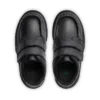 Reasan Twin Vel Leren Schoenen voor Jongens, Zwart