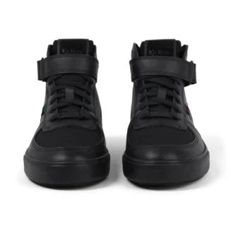 Tovni Hi Mix Mesh Text Boots voor volwassen heren, zwart