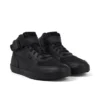 Tovni Hi Mix Mesh Text Boots voor volwassen heren, zwart