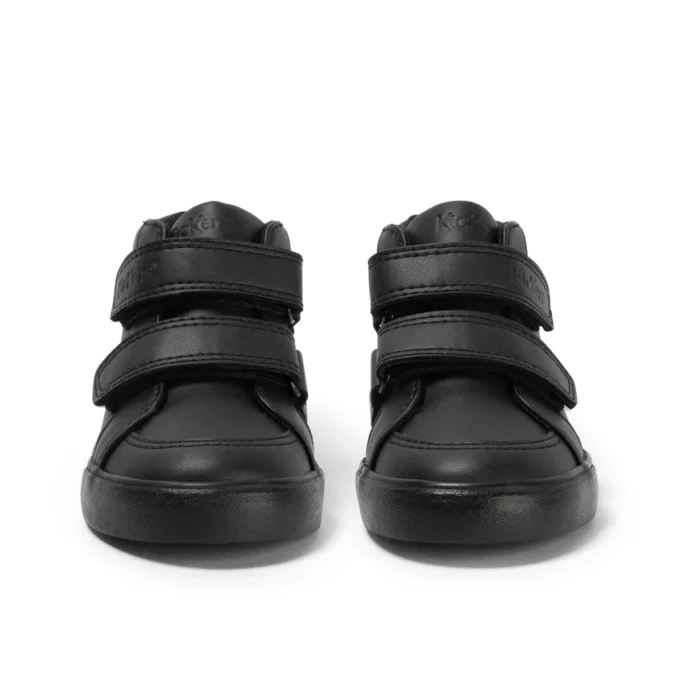 Tovni Hi Vel voor baby’s, unisex, leerimitatie, zwart