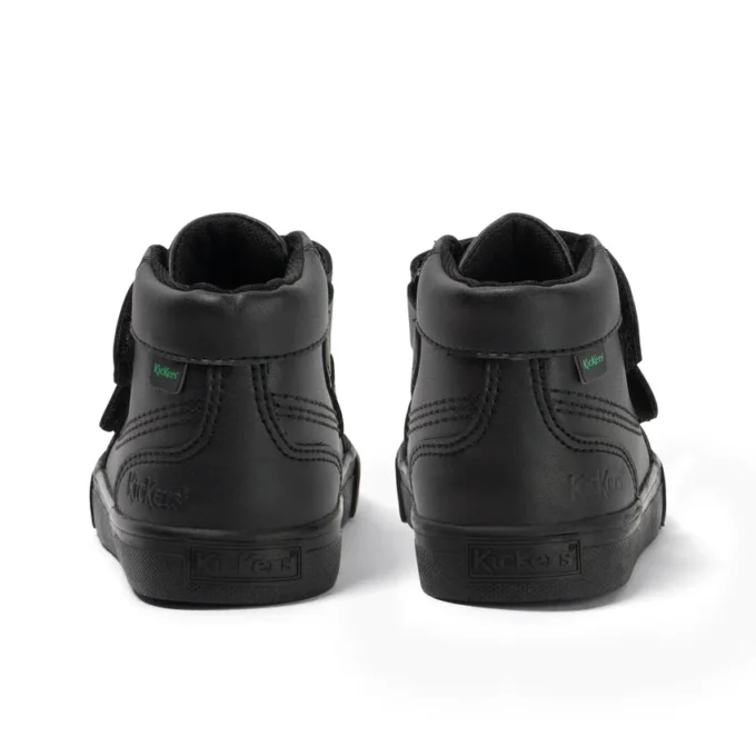 Tovni Hi Vel voor baby’s, unisex, leerimitatie, zwart