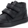 Tovni Hi Vel voor baby’s, unisex, leerimitatie, zwart