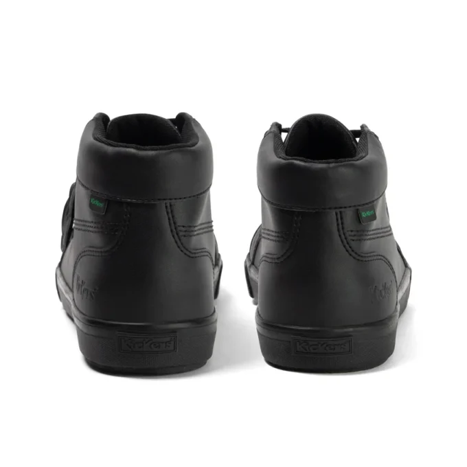 Tovni Hi voor volwassenen, unisex, leerimitatie, zwart