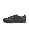 Tovni Lacer voor volwassenen, unisex, leer, zwart