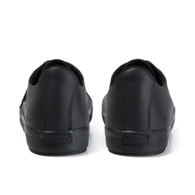 Tovni Lacer voor volwassenen, unisex, leer, zwart