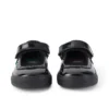 Tovni MJ-brogues voor babymeisjes, zwart lakleer