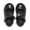 Tovni MJ-brogues voor babymeisjes, zwart lakleer