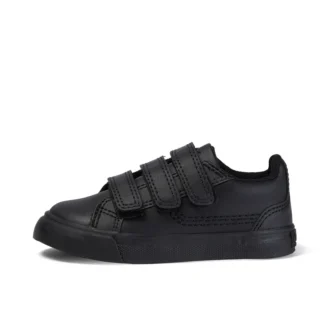 Tovni Trip voor baby’s, unisex, leer, zwart