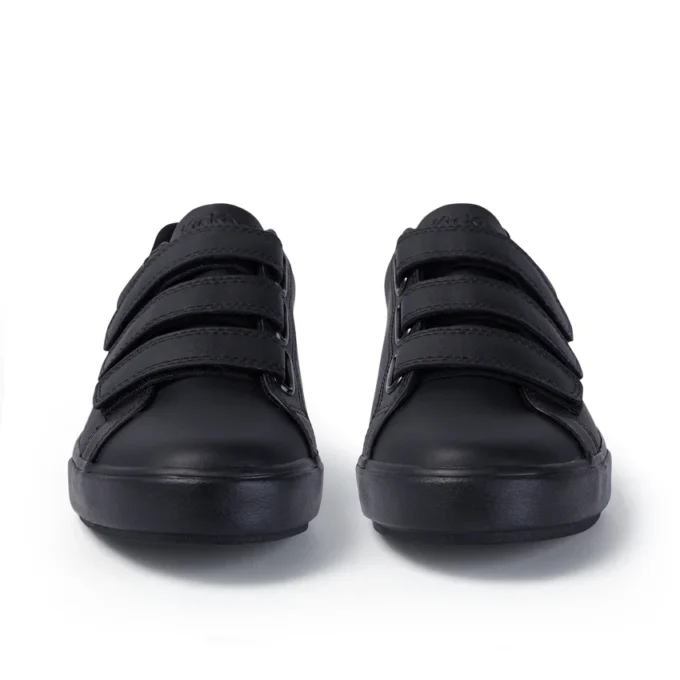 Tovni Trip voor volwassenen, unisex, leer, zwart