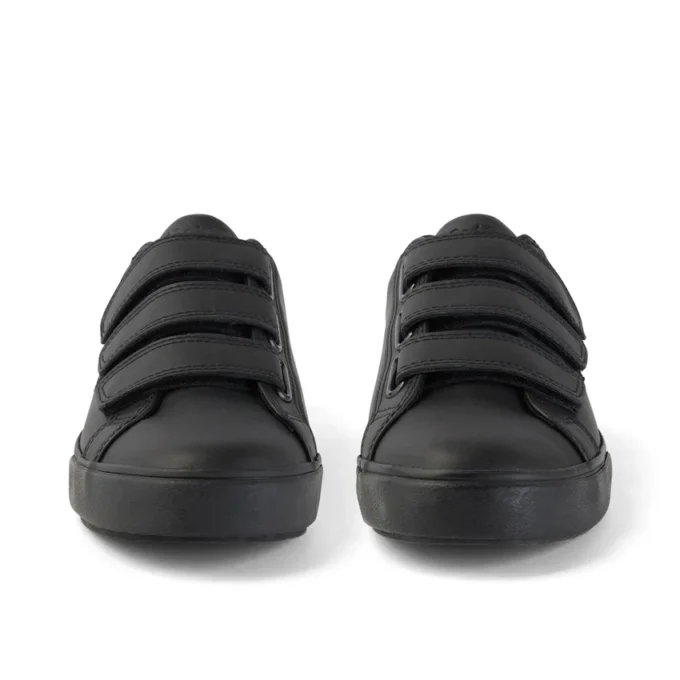 Tovni Trip voor volwassenen, unisex, leerlook, zwart