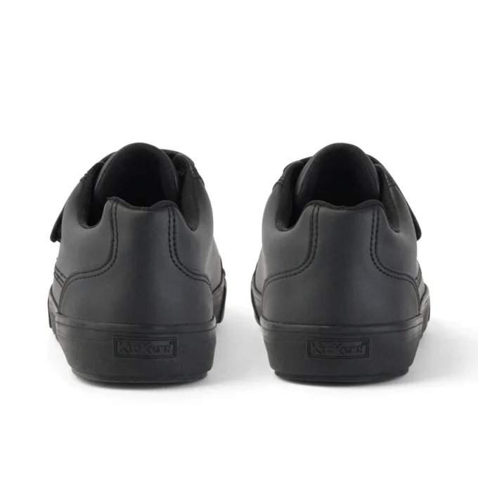 Tovni Trip voor volwassenen, unisex, leerlook, zwart