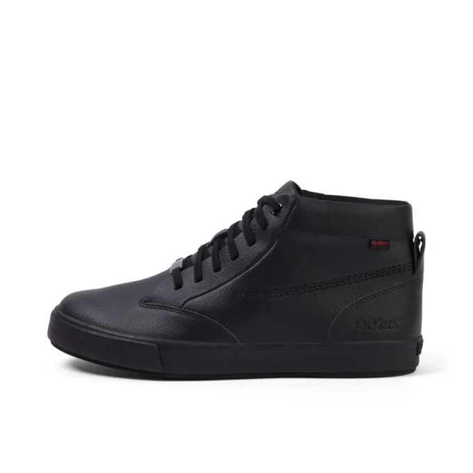 Tovni Tumble Hi leer zwart, unisex voor volwassenen