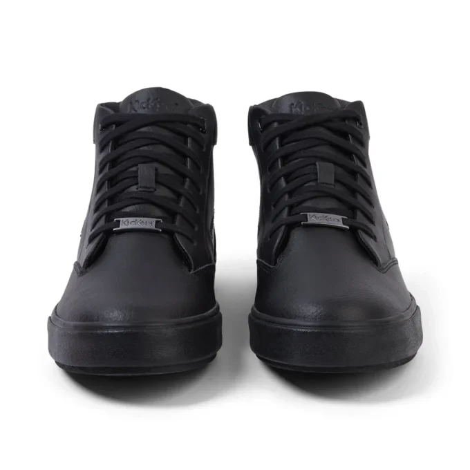 Tovni Tumble Hi leer zwart, unisex voor volwassenen
