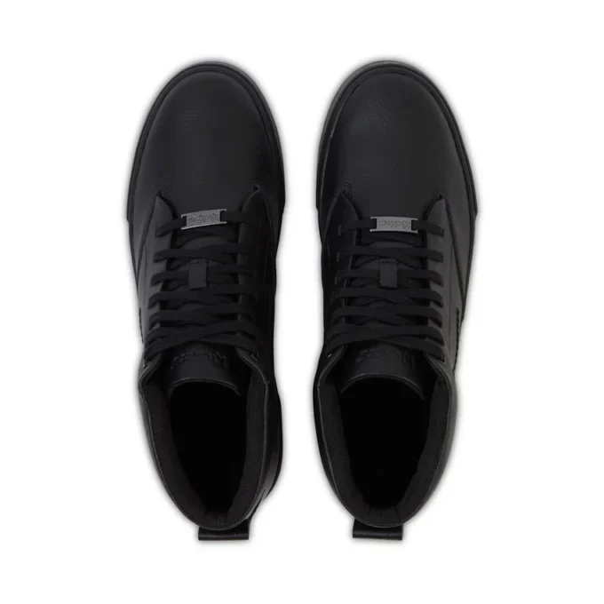 Tovni Tumble Hi leer zwart, unisex voor volwassenen