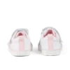 Tovni Twin Happy sneakers voor meisjes, leer, wit