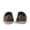 Tovni Twin ZigZag sneakers voor babyjongens, bruin leer Tovni Twin ZigZag sneakers voor babyjongens, bruin leer