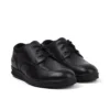 Troiko Lo leren schoenen voor jongens, zwart