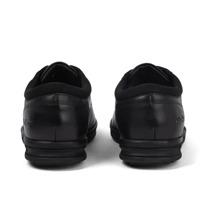 Troiko Lo leren schoenen voor jongens, zwart