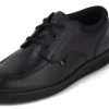 Troiko Lo leren schoenen voor jongens, zwart