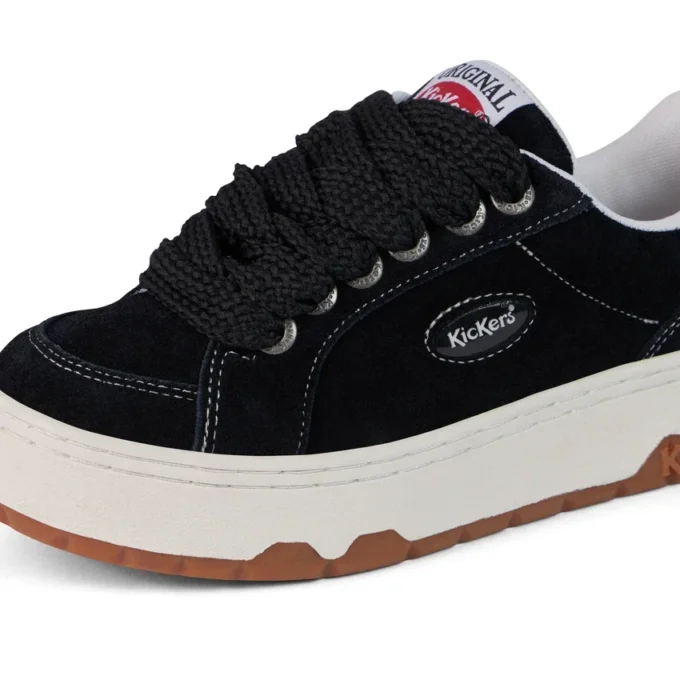Unisex 70 Lo-trainers voor volwassenen, suède, zwart Unisex 70 Lo-trainers voor volwassenen, suède, zwart