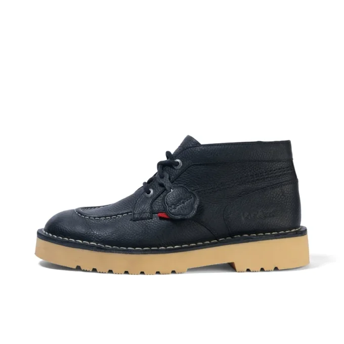 Unisex Daltrey Chuk-leren laarzen voor volwassenen, zwart Unisex Daltrey Chuk-leren laarzen voor volwassenen, zwart