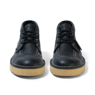 Unisex Daltrey Chuk-leren laarzen voor volwassenen, zwart
