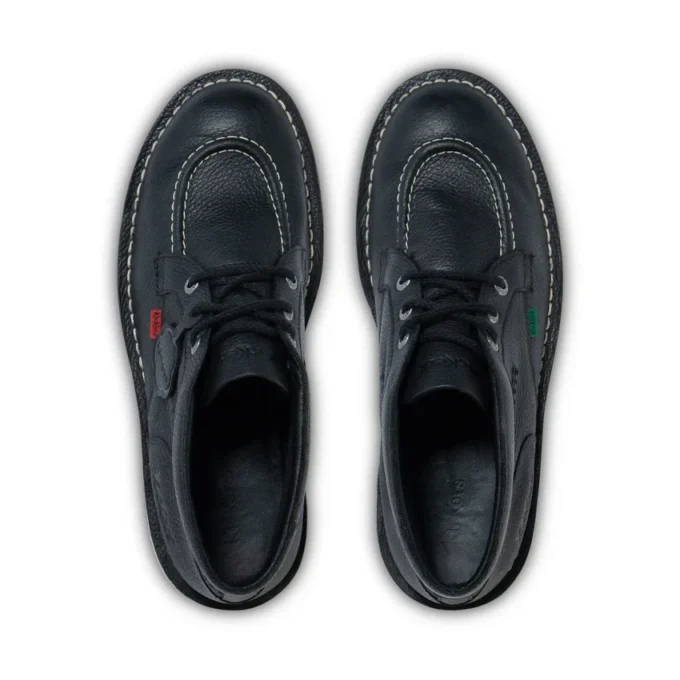 Unisex Daltrey Chuk-leren laarzen voor volwassenen, zwart Unisex Daltrey Chuk-leren laarzen voor volwassenen, zwart