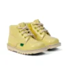 Unisex Kick Hi Fruit lakleren laarsjes voor baby’s, geel