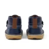 Unisex Kick Hi Roll-laarzen voor baby’s, leer, marineblauw