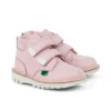 Unisex Kick Hi Roll-laarzen voor baby’s, lichtroze