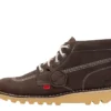 Unisex Kick Hi suède laarzen voor volwassenen, bruin