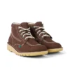 Unisex Kick Hi suède laarzen voor volwassenen, bruin