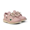 Unisex Kick Mule voor baby’s – roze Unisex Kick Mule voor baby’s – roze