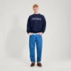 Unisex Kickers Classic Crew-sweatshirt voor volwassenen, marineblauw