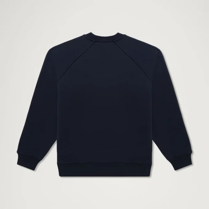 Unisex Kickers Classic Crew-sweatshirt voor volwassenen, marineblauw