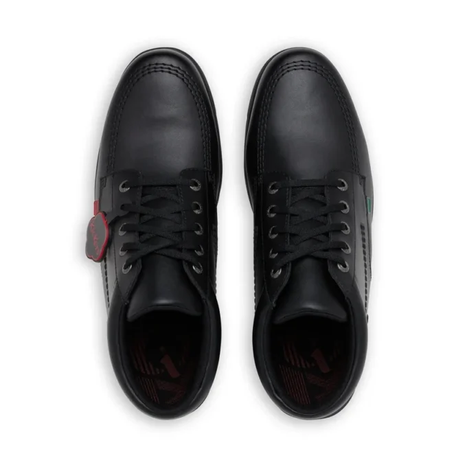 Volwassenen Unisex Kelland Hi Leer Zwart