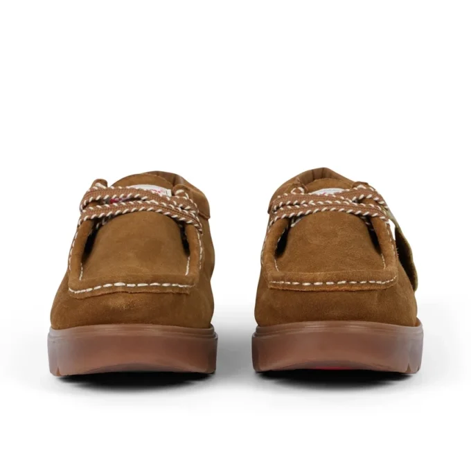 Volwassenen Unisex Lennon Wall Suede Tan