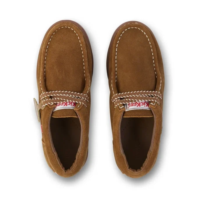 Volwassenen Unisex Lennon Wall Suede Tan