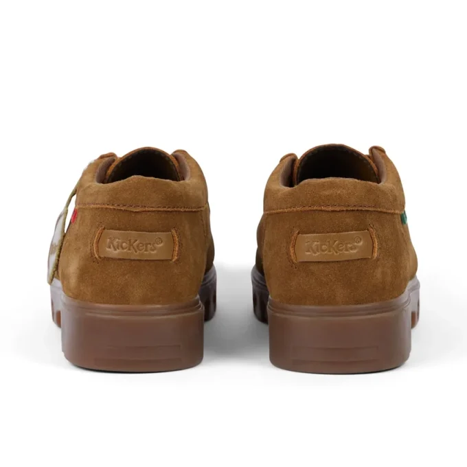 Volwassenen Unisex Lennon Wall Suede Tan