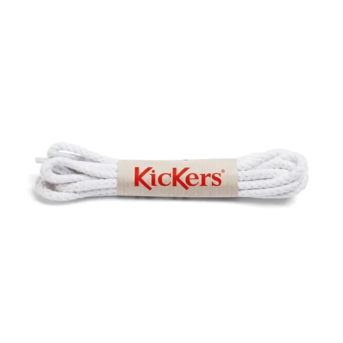 Witte katoenen veters voor volwassenen Witte katoenen veters voor volwassenen